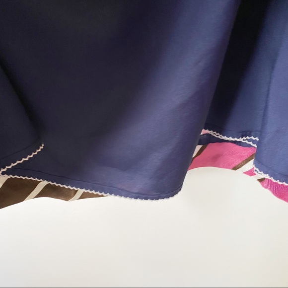 Anthropologie Maeve Tiered Striped Ruffle Skirt 10 - Picture 6 of 7